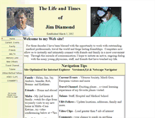 Tablet Screenshot of jimdiamondmd.com